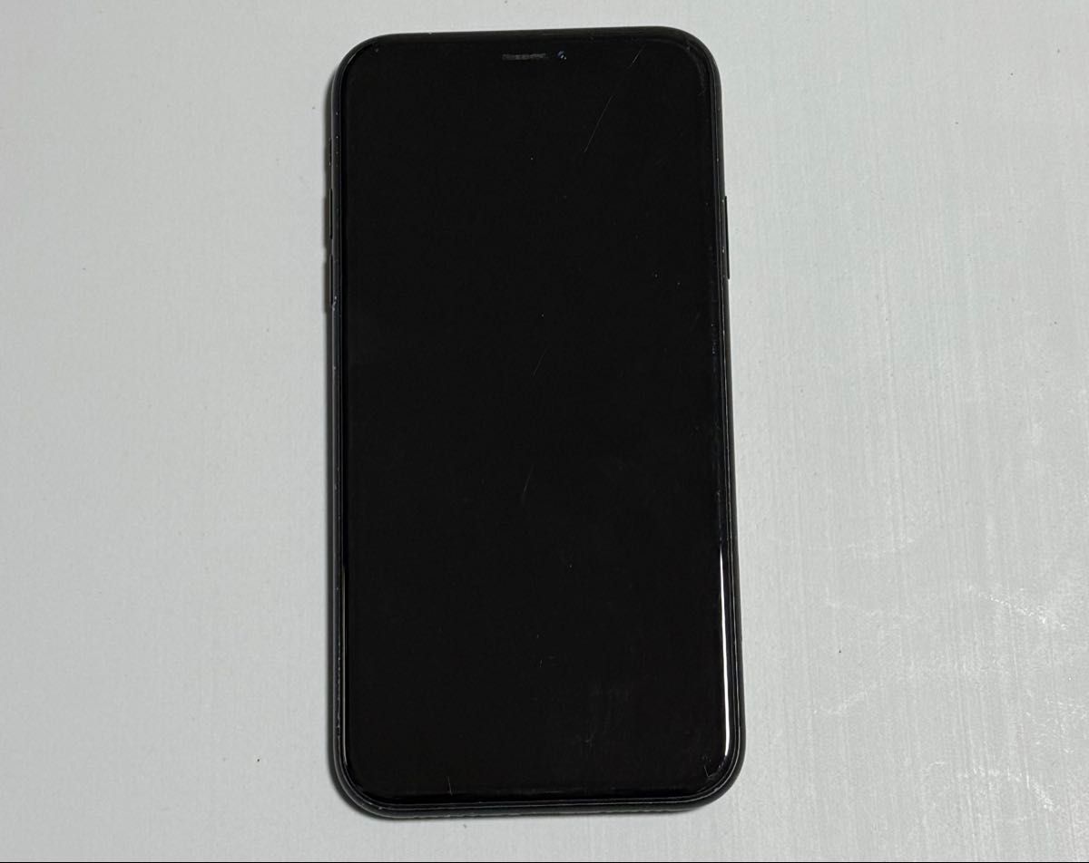 iPhone XR 64GB Black Sim free MT002J/A iOS 18 2 [よこに傷 iPhone XR 64GB Black Sim free MT002J/A iOS 18 2 [よこに傷