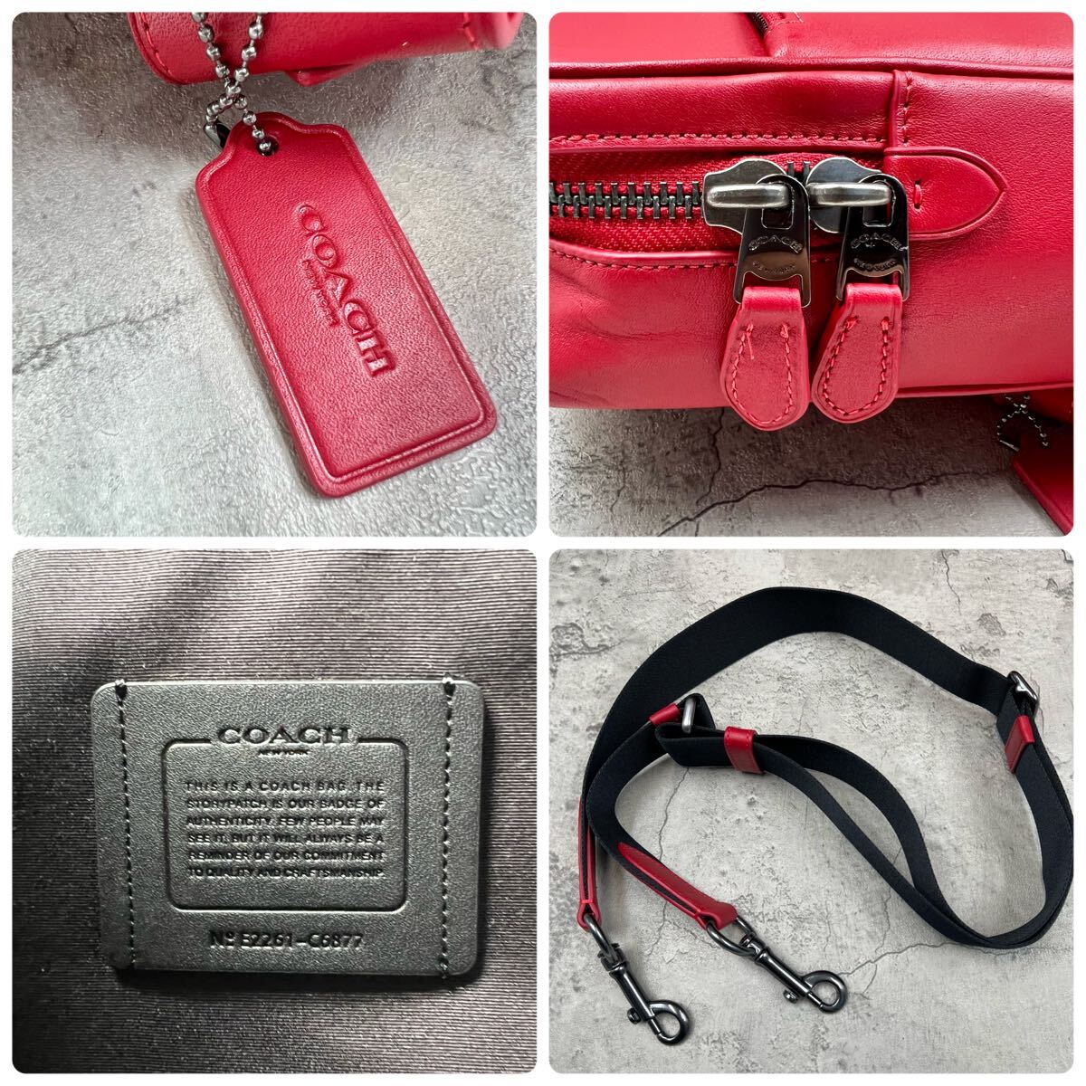 未使用級/希少色○COACH コーチ リュックサック 3way グラハム 未使用級/希少色○COACH コーチ リュックサック 3way グラハム