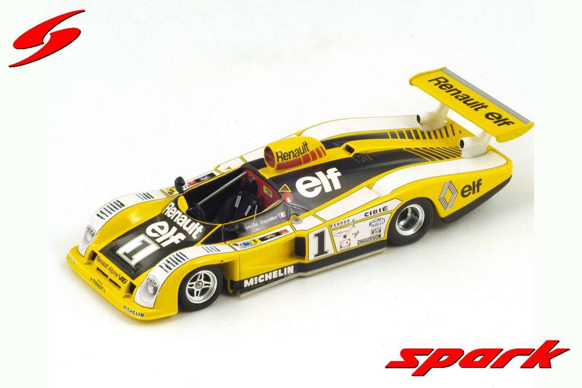 ■スパークモデル 1/43 1978 ルノーアルピーヌA443 #1 ルマン24h