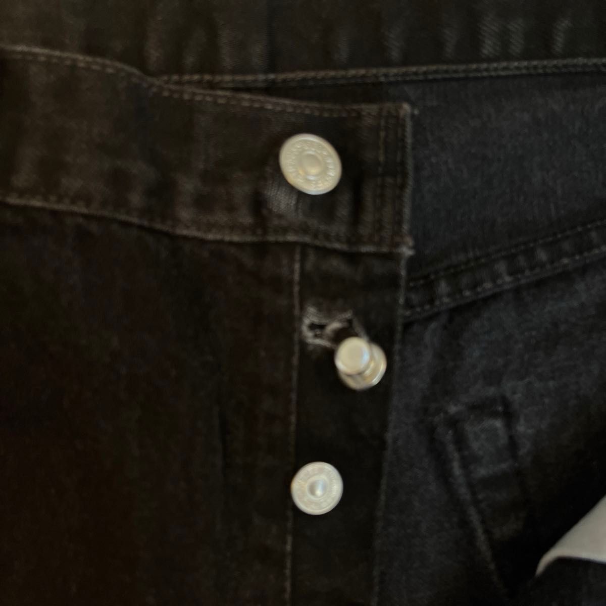 極上神サイズ Levi's 501 0660 ブラックデニム 36 30 後染め 極上神サイズ Levi's 501 0660 ブラックデニム 36 30 後染め