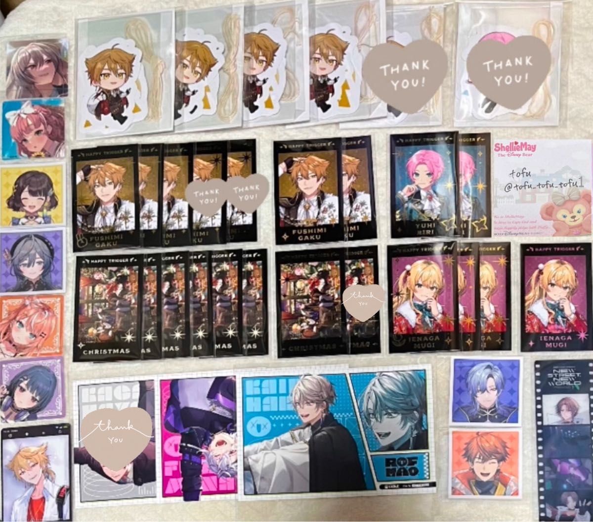 にじさんじ ハピトリ ハッピートリガー クリスマス Xmasグッズ にじさんじ ハピトリ ハッピートリガー クリスマス Xmasグッズ
