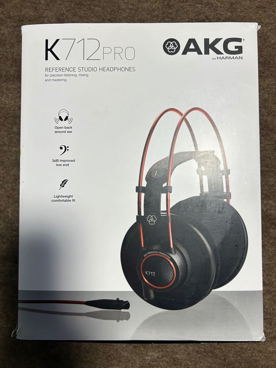 送料込み】【程度良好】ヘッドホン AKG(アーカーゲー) K712 PRO+ 送料込み】【程度良好】ヘッドホン AKG(アーカーゲー) K712 PRO+