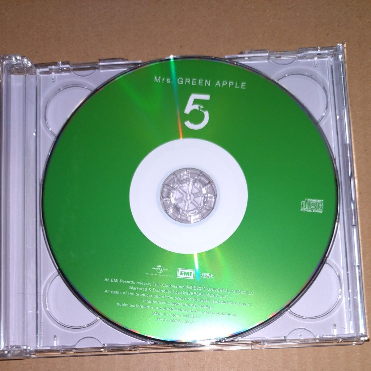 Mrs GREEN APPLE 5 初回 ミセスグリーンアップル CD DVD BEST Mrs GREEN APPLE 5 初回 ミセスグリーンアップル CD DVD BEST