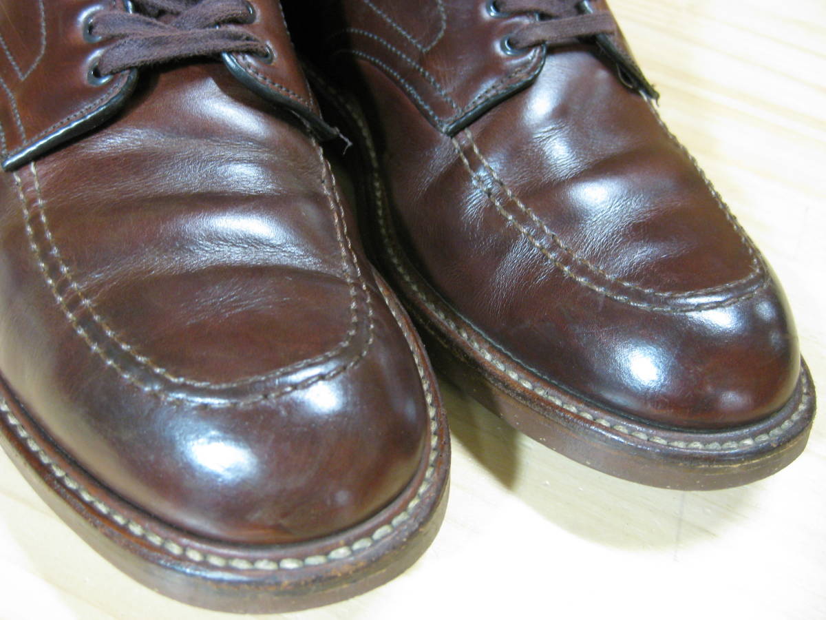 Y送料無料Y△517【ALDEN オールデン】 403 INDY BOOTS インディ ブーツ 箱付 チョコブラウン系 SIZE 8 1/2D_画像5