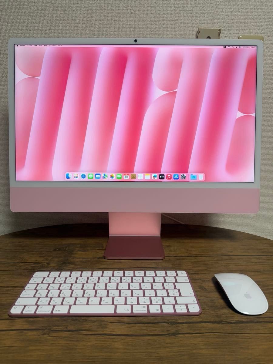 超美品】IMac(ピンク)M4 メモリ16GB/SSD256GB 24インチ|Yahoo 超美品】IMac(ピンク)M4 メモリ16GB/SSD256GB 24インチ|Yahoo