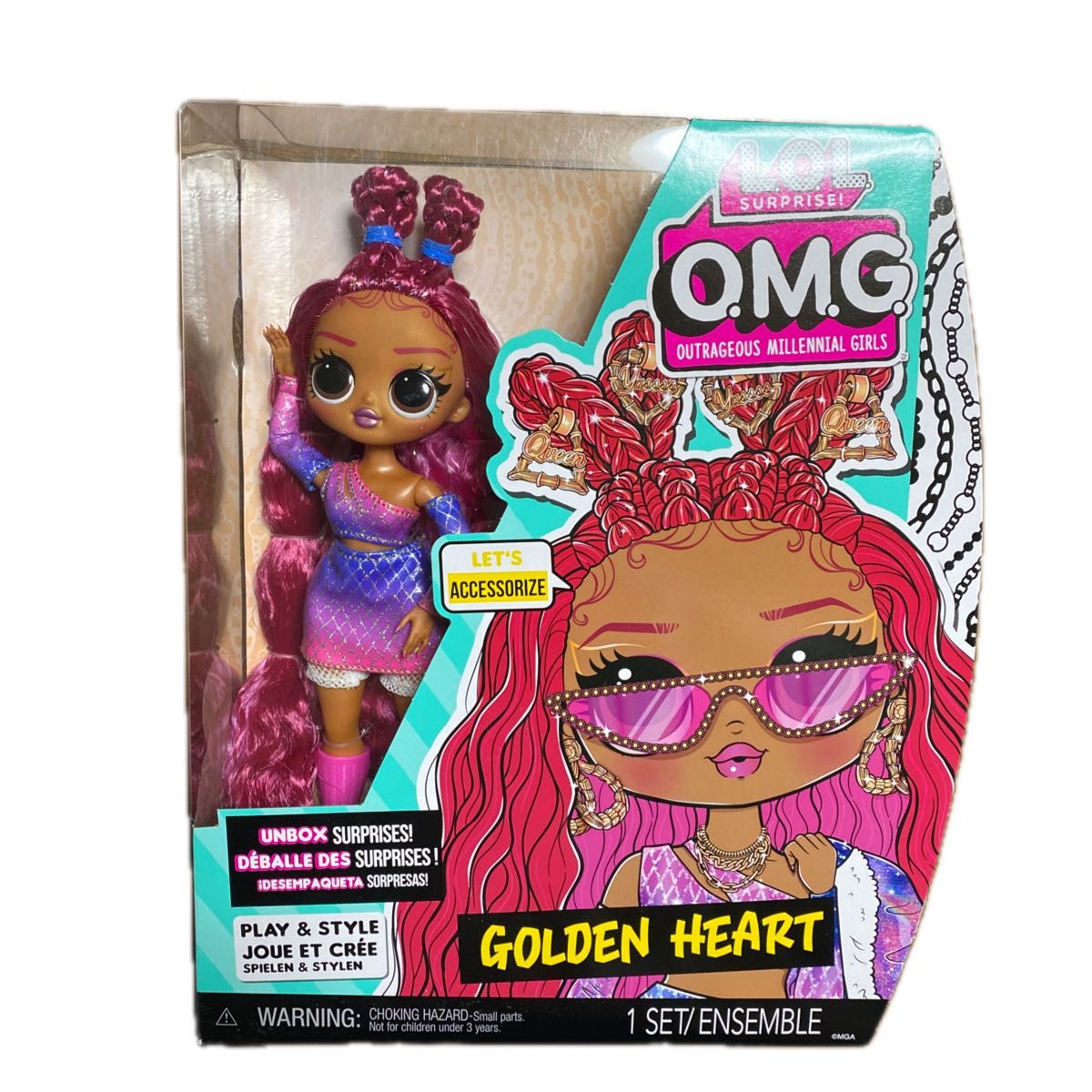lolサプライズ omg golden heart ゴールデンハート お人形 l.o.l. o.m.g. 日本未発売