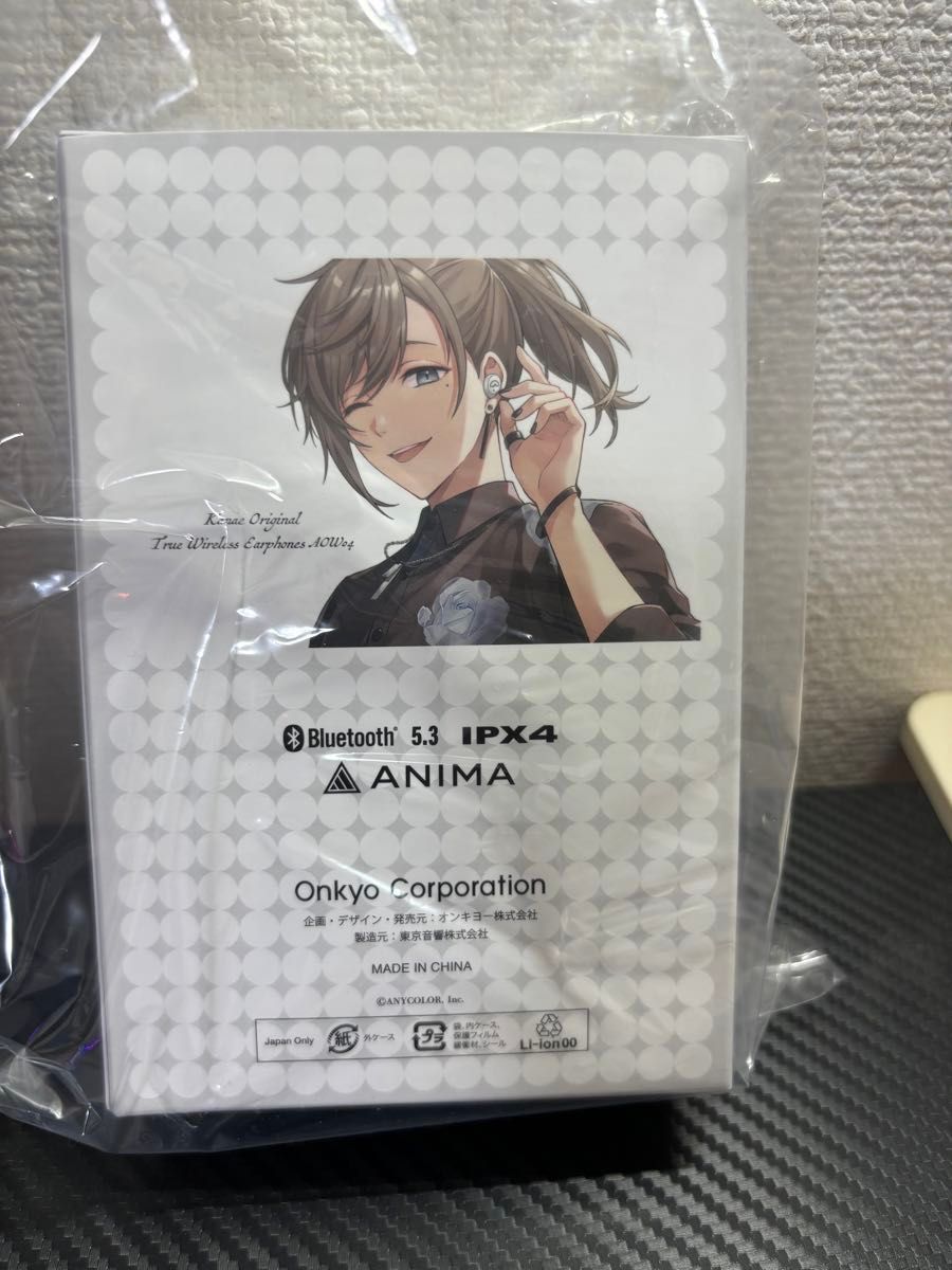ONKYO ワイヤレスイヤホン ANIMA AOW04 にじさんじ 叶モデル ONKYO ワイヤレスイヤホン ANIMA AOW04 にじさんじ 叶モデル