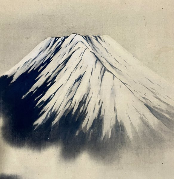 真作/川崎求可/渓流/山水筏下り図/桐共箱付/布袋屋掛軸A-847 - 絵画 真作/川崎求可/渓流/山水筏下り図/桐共箱付/布袋屋掛軸A-847 - 絵画