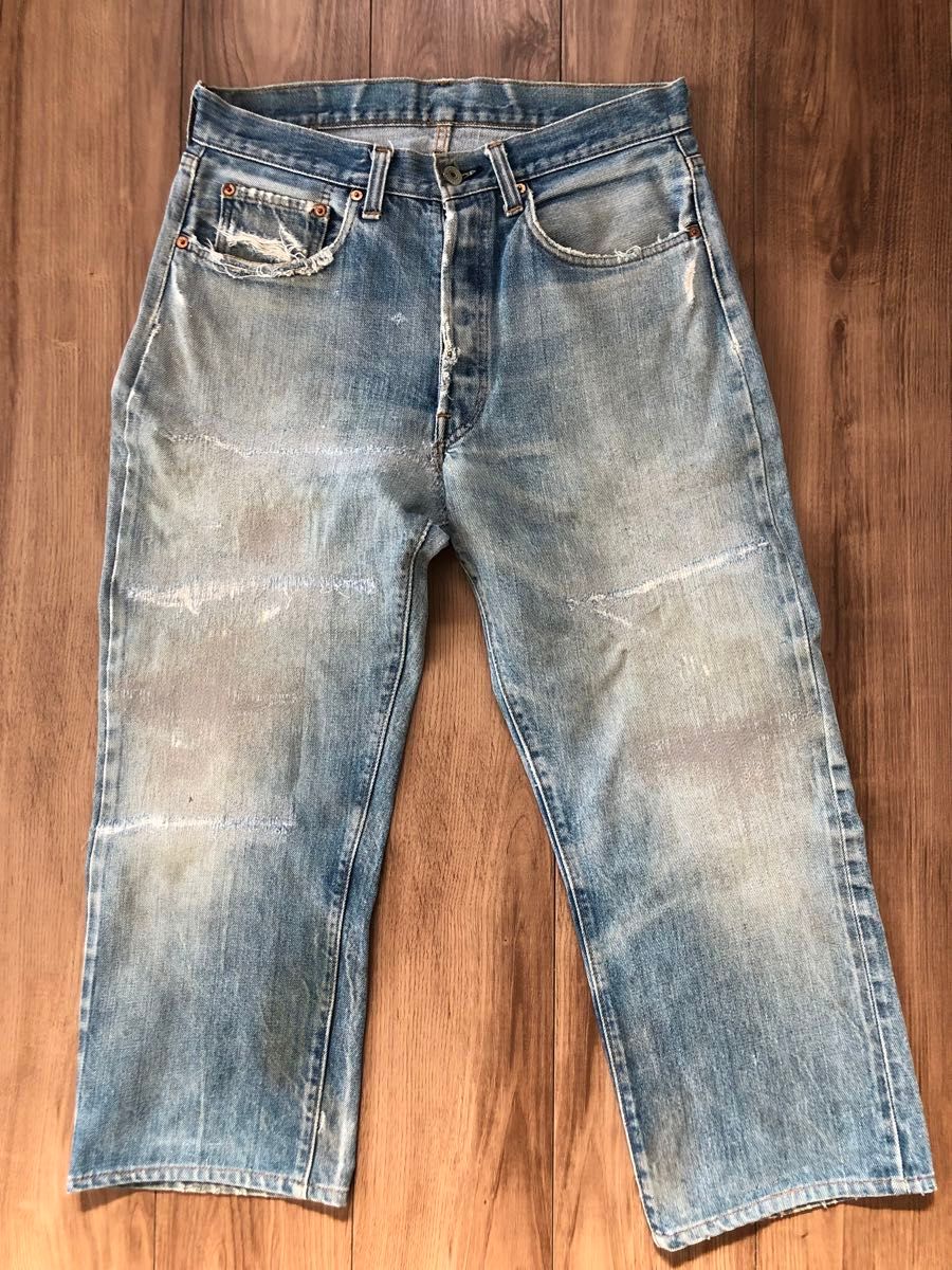 希少 70s Levisリーバイス 501 66前期 デニムパンツ W32 希少 70s Levisリーバイス 501 66前期 デニムパンツ W32
