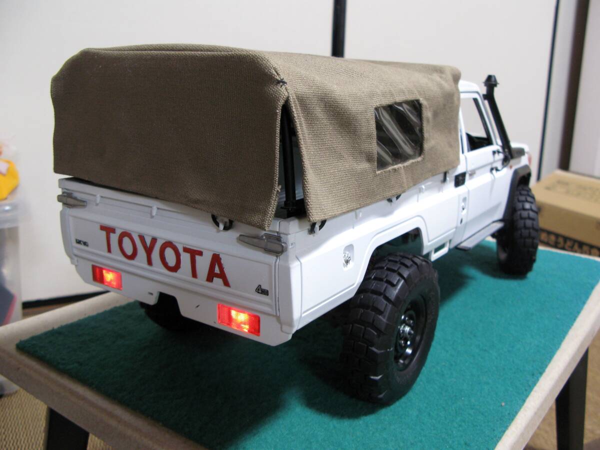 1/10 ラジコンkillerbody トヨタランドクルーザー70 プラ 1/10 ラジコンkillerbody トヨタランドクルーザー70 プラ