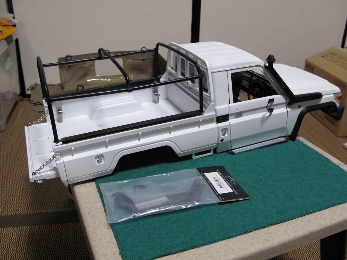 1/10 ラジコンkillerbody トヨタランドクルーザー70 プラ 1/10 ラジコンkillerbody トヨタランドクルーザー70 プラ