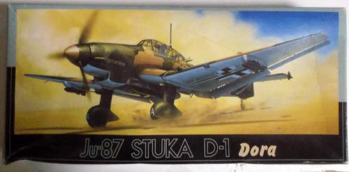 FUJIMI(フジミ)/1/72/Ju-87 STUKA D-1 DORA/ドイツ空軍Ju-87スツーカ D-１ドーラ/未組立品_画像1