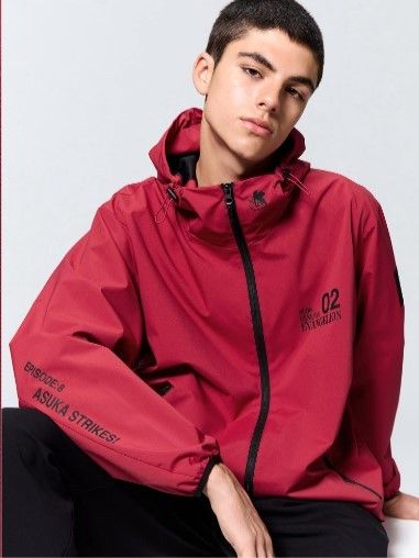 新品・GU エヴァンゲリオンウィンドプルーフシェルパーカーL 新品・GU エヴァンゲリオンウィンドプルーフシェルパーカーL