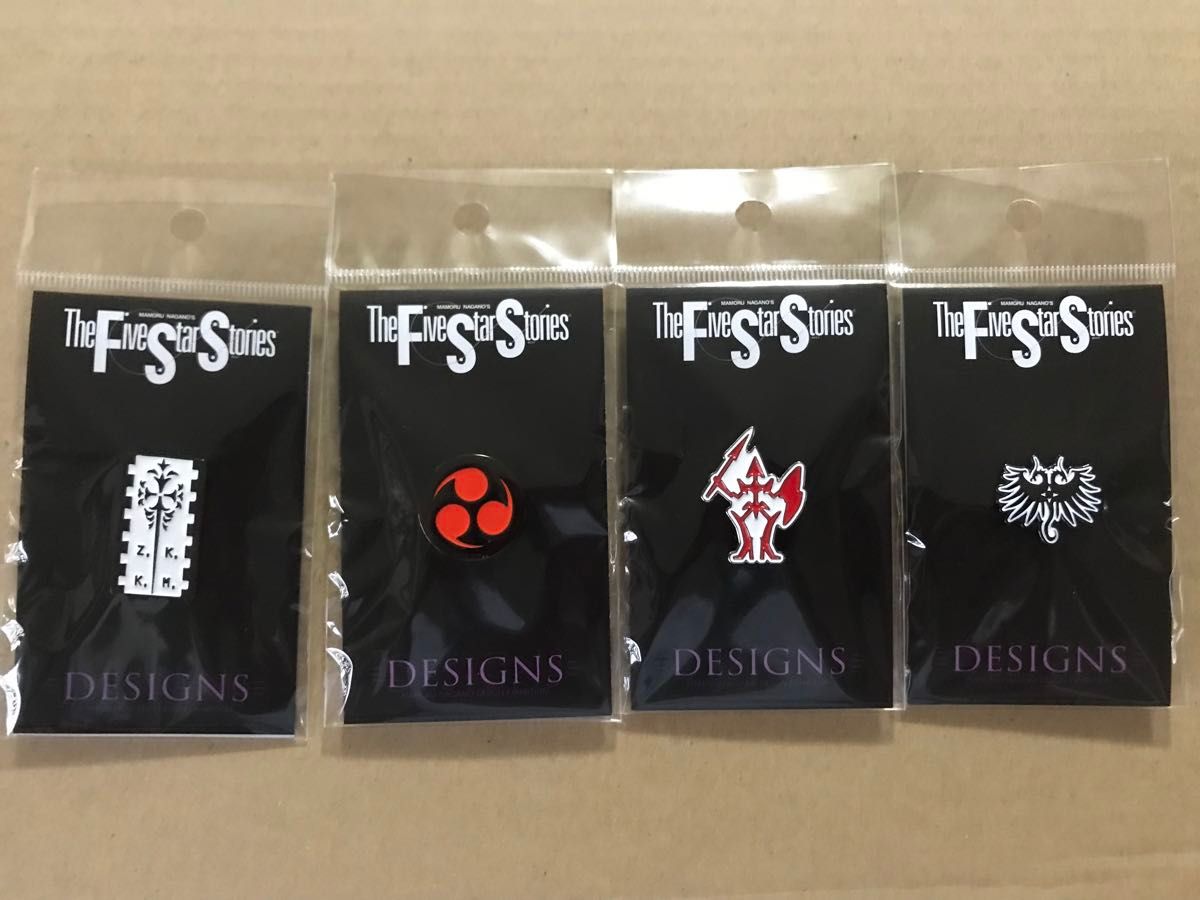 独特な店 新品未開封 【大阪会場】DESIGNS 4 ピンバッジ 永野護デザイン展 ストラップ