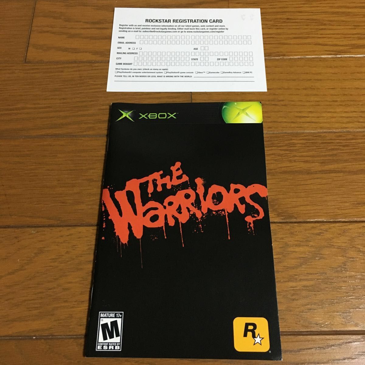送料無料の商品 動作確認済み】 XBOX ウォーリアーズ ザ 北米版 WARRIORS THE ソフトウェア