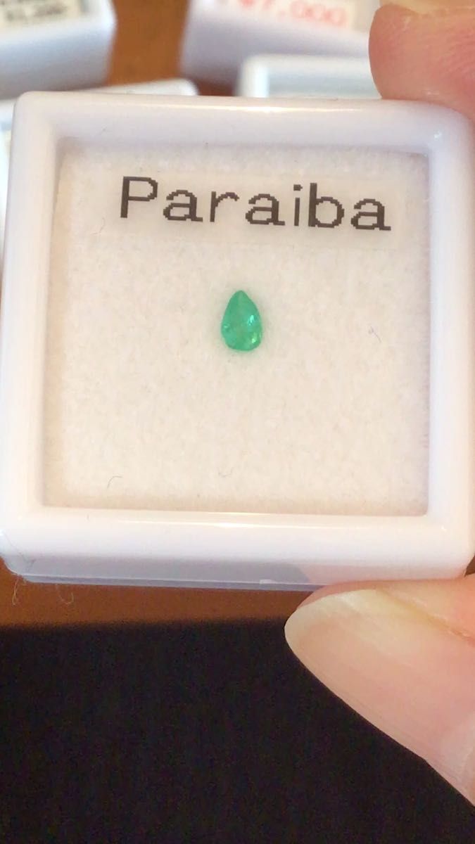 パライバトルマリン ルース 0.09ct