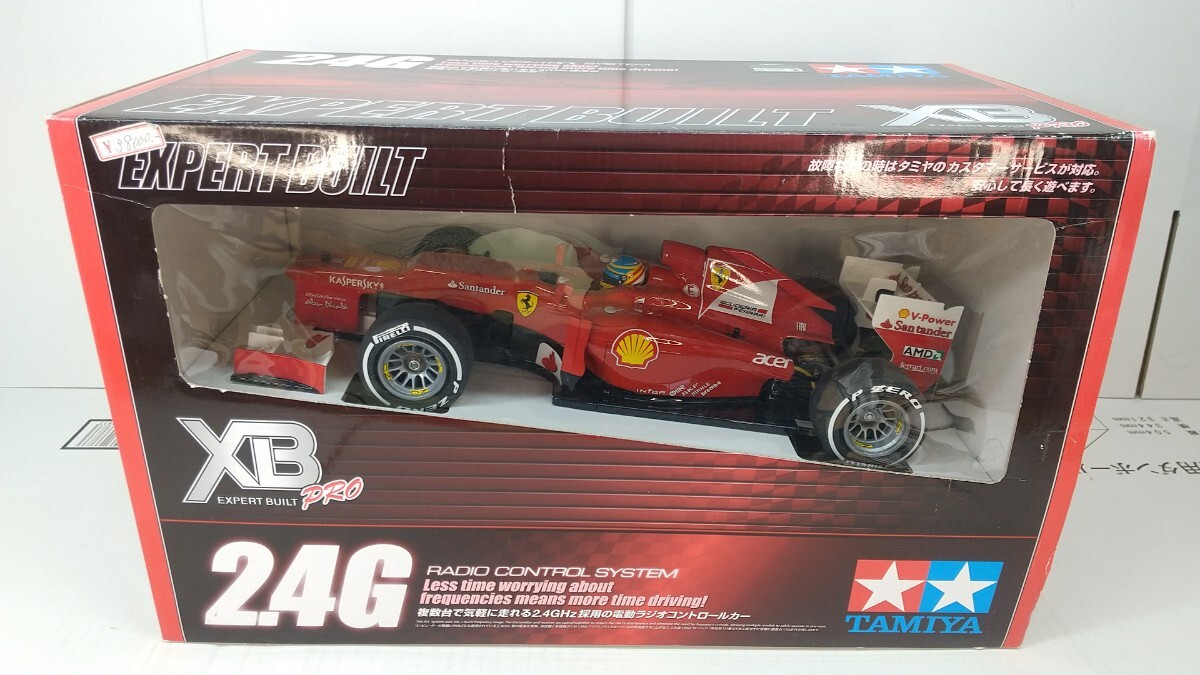【時間指定不可】 タミヤ 1/10 フェラーリ F2012 XB 2.4G 店頭購入品 田宮模型