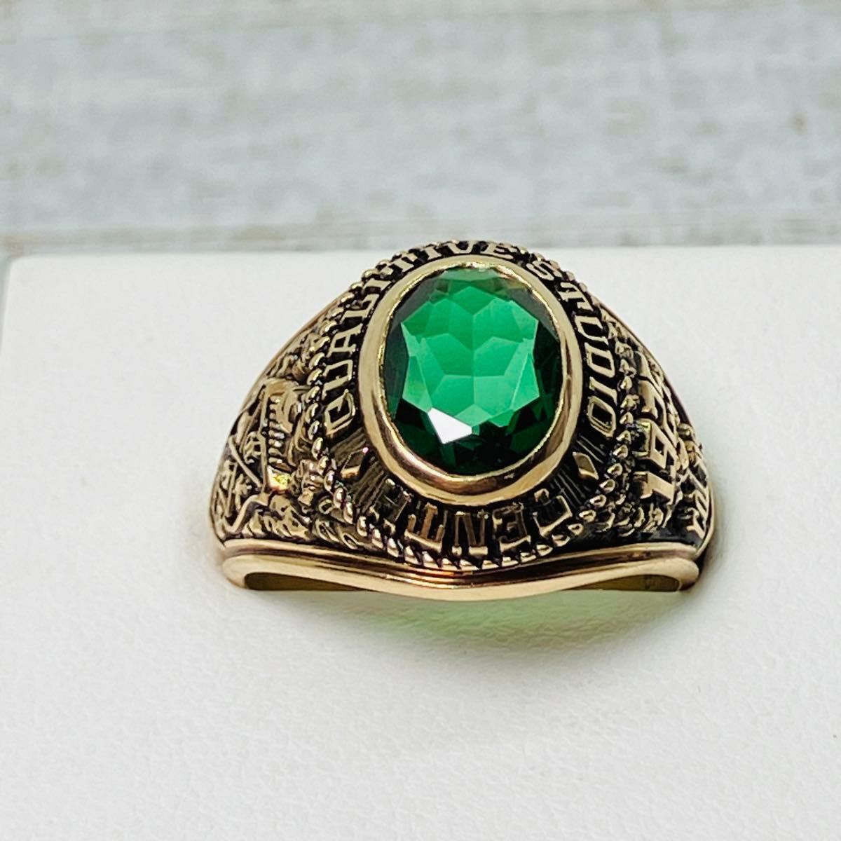 NAKAGAWA JOHN ROBERTS 10K ビンテージ カレッジリング NAKAGAWA JOHN ROBERTS 10K ビンテージ カレッジリング