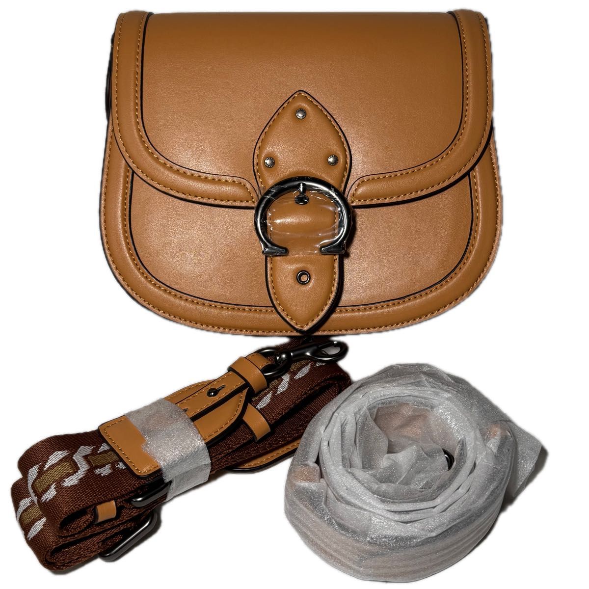 COACH(コーチ) ショルダーバッグ キャメル レザーショルダー COACH(コーチ) ショルダーバッグ キャメル レザーショルダー