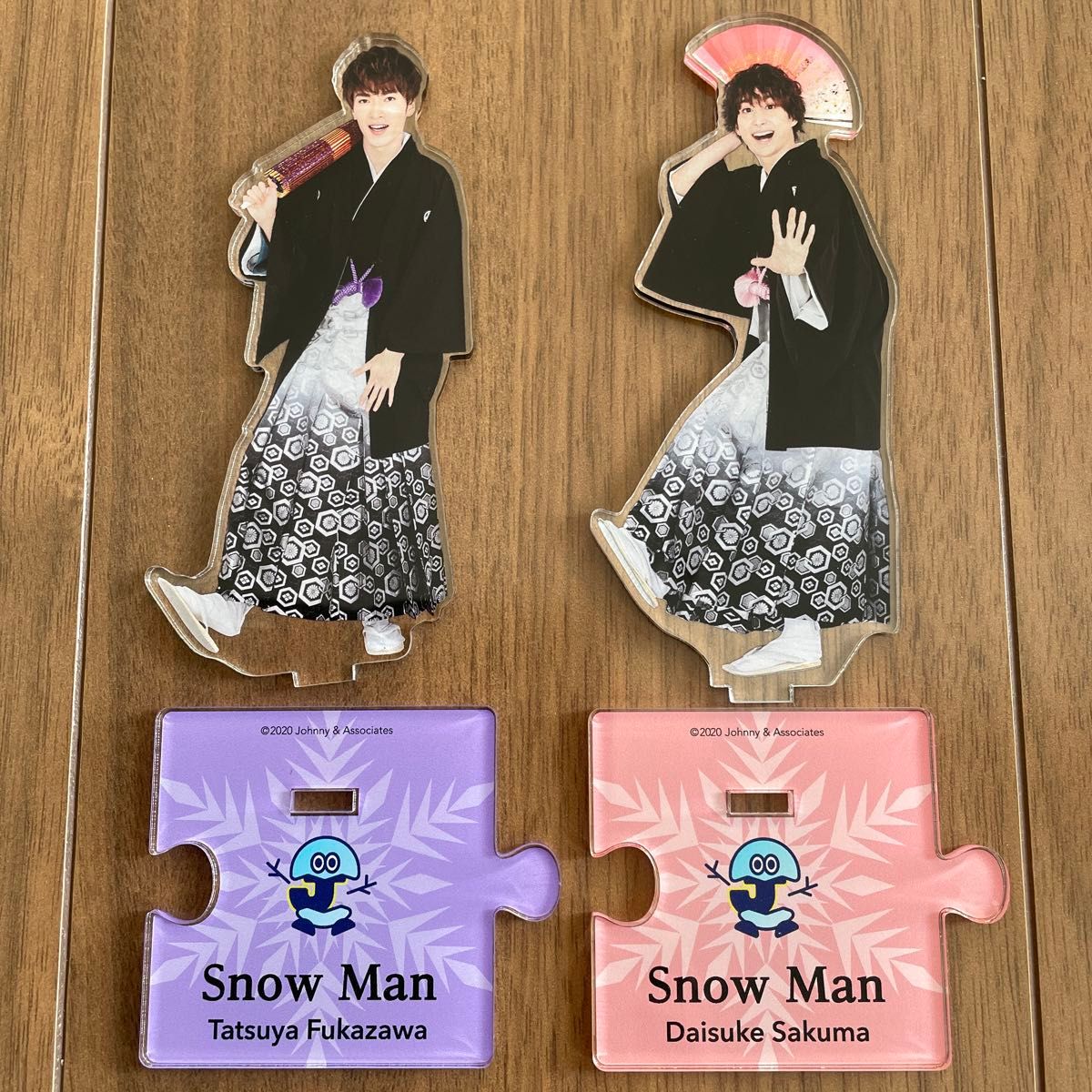 SnowMan 深澤辰哉 佐久間大介 アクリルスタンド 第2弾 和装 SnowMan 深澤辰哉 佐久間大介 アクリルスタンド 第2弾 和装