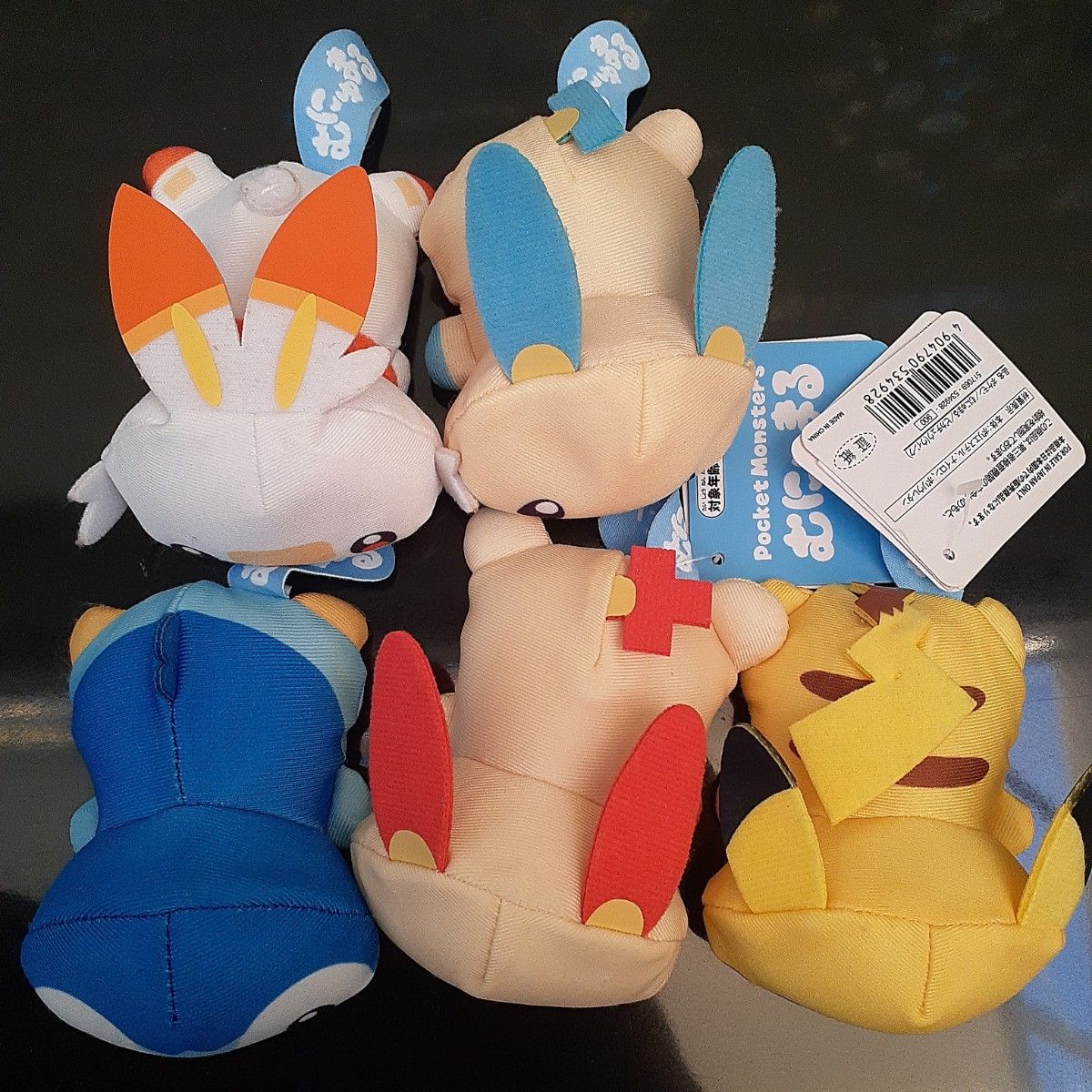 ポケモン むにゅまる ぽっちゃま ヒバニー ピカチュウ プラスル ポケモン むにゅまる ぽっちゃま ヒバニー ピカチュウ プラスル