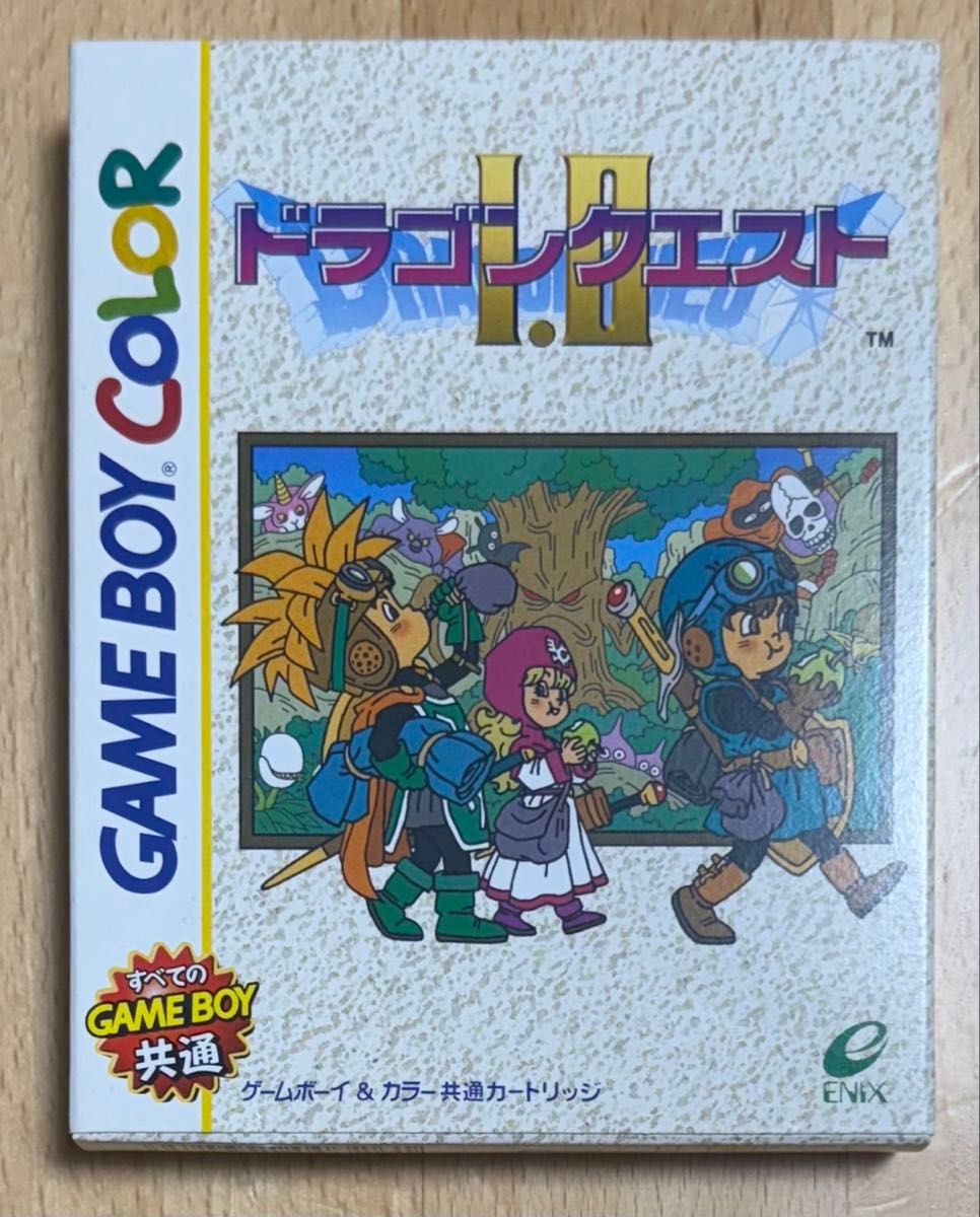ゲームボーイ ドラゴンクエストⅠⅡ 箱 説明書付き ソフト ゲームボーイ ドラゴンクエストⅠⅡ 箱 説明書付き ソフト