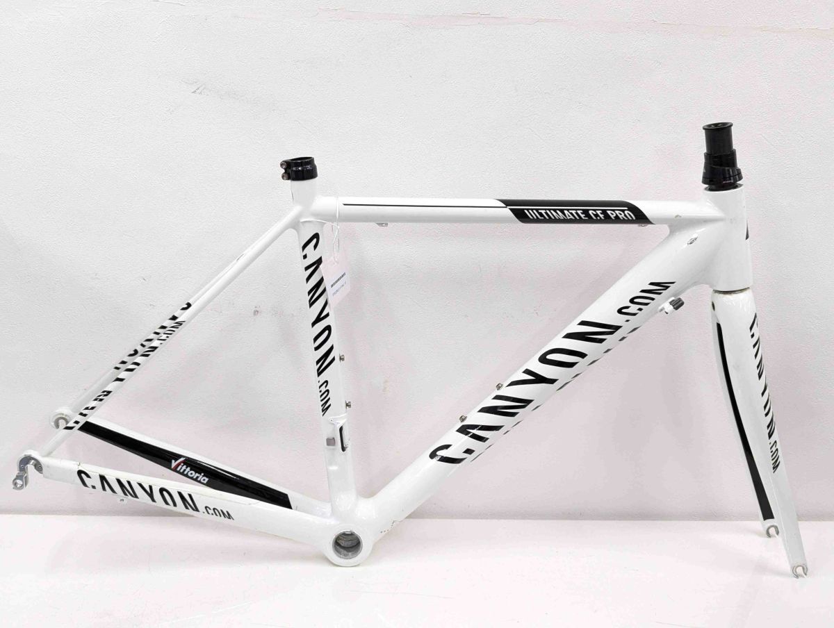 Canyon キャニオン Ultimate CF Pro 2011model Sサイズ カーボン 機械式 塗装罅あり フレームセット FR250117A