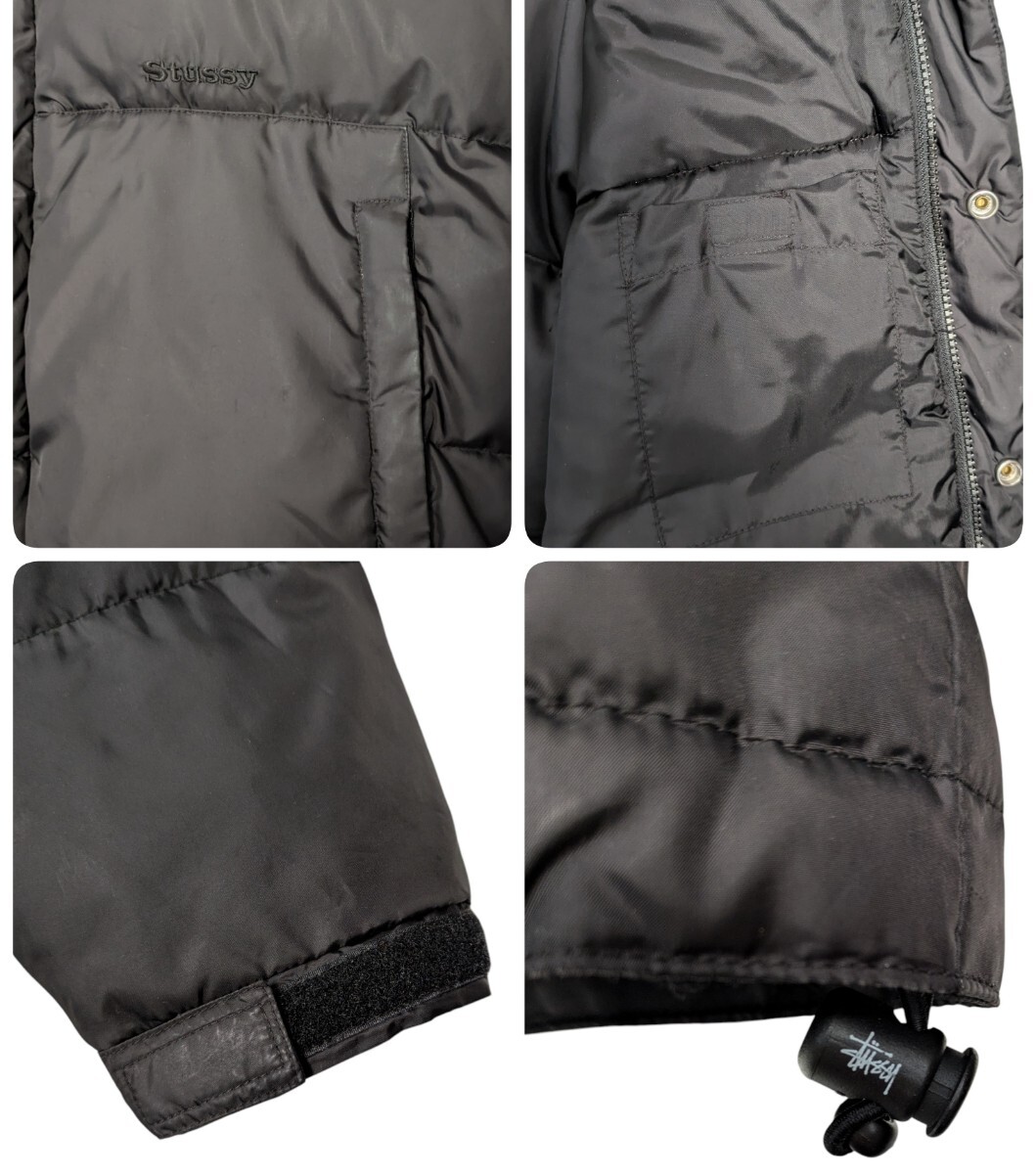 STUSSY ステューシー ダウンジャケット 2WAY フード付き フード STUSSY ステューシー ダウンジャケット 2WAY フード付き フード