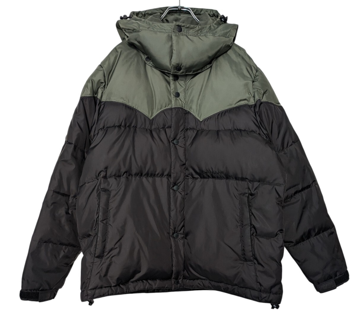 STUSSY ステューシー ダウンジャケット 2WAY フード付き フード STUSSY ステューシー ダウンジャケット 2WAY フード付き フード