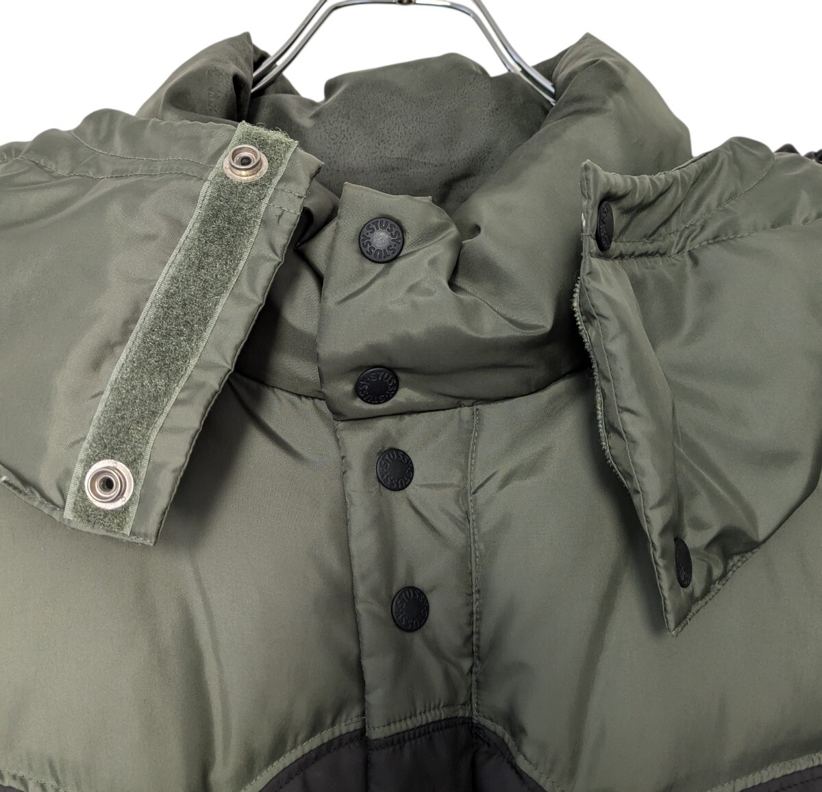 STUSSY ステューシー ダウンジャケット 2WAY フード付き フード STUSSY ステューシー ダウンジャケット 2WAY フード付き フード
