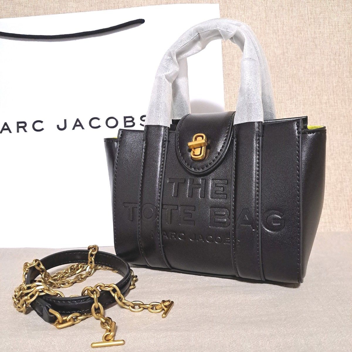 MARC JACOBS ショルダーバッグ ハンドバッグ 斜め掛け ミニバッグ ブラック 黒