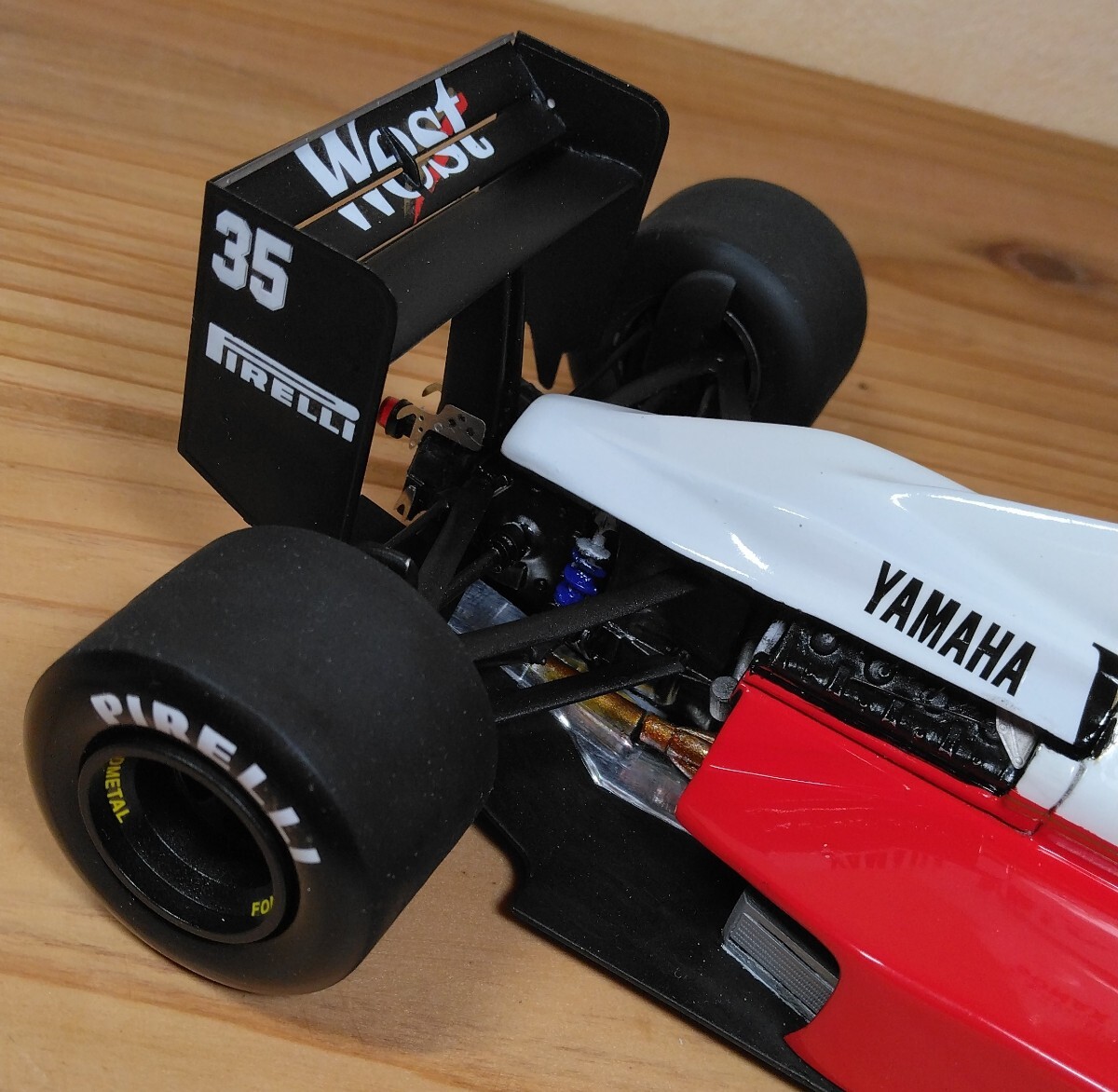 1/20 スタジオ27製 ザクスピード ヤマハ zk891 の完成品 1989年 1/20 スタジオ27製 ザクスピード ヤマハ zk891 の完成品 1989年