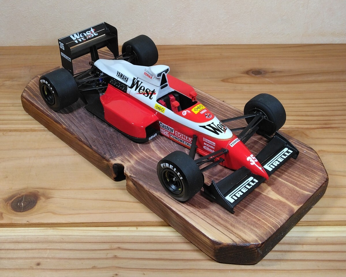 1/20 スタジオ27製 ザクスピード ヤマハ zk891 の完成品 1989年 1/20 スタジオ27製 ザクスピード ヤマハ zk891 の完成品 1989年