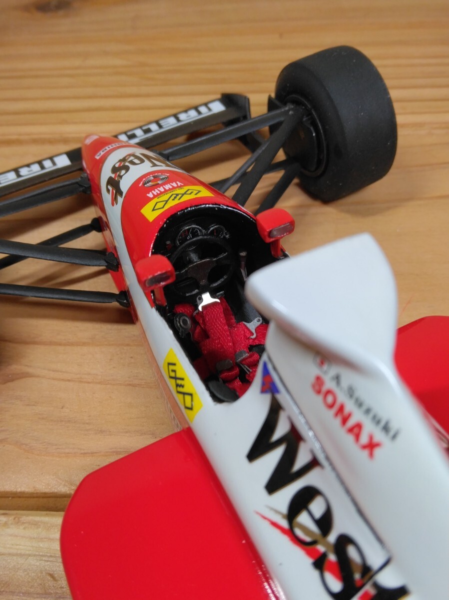1/20 スタジオ27製 ザクスピード ヤマハ zk891 の完成品 1989年 1/20 スタジオ27製 ザクスピード ヤマハ zk891 の完成品 1989年