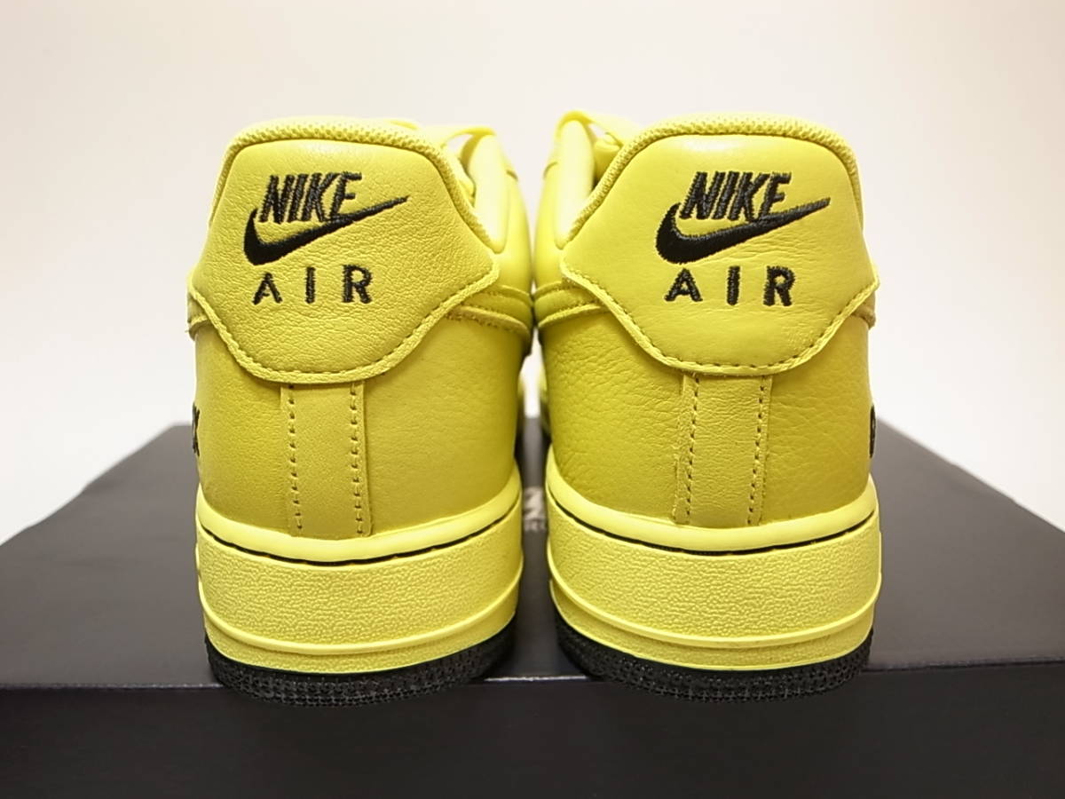 【送料無料】NIKE AIR FORCE 1 GTX GORE-TEX ゴアテックス DYNAMIC YELLOW/BLACK 黄色 ダイナミックイエロー CK2630-701 US7.5/25.5cm新品