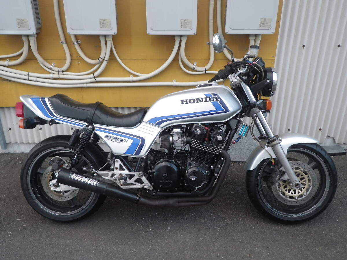 CB750FZ スペンサーカラー 国内物 足廻りカスタム車 初年度昭和 CB750FZ スペンサーカラー 国内物 足廻りカスタム車 初年度昭和