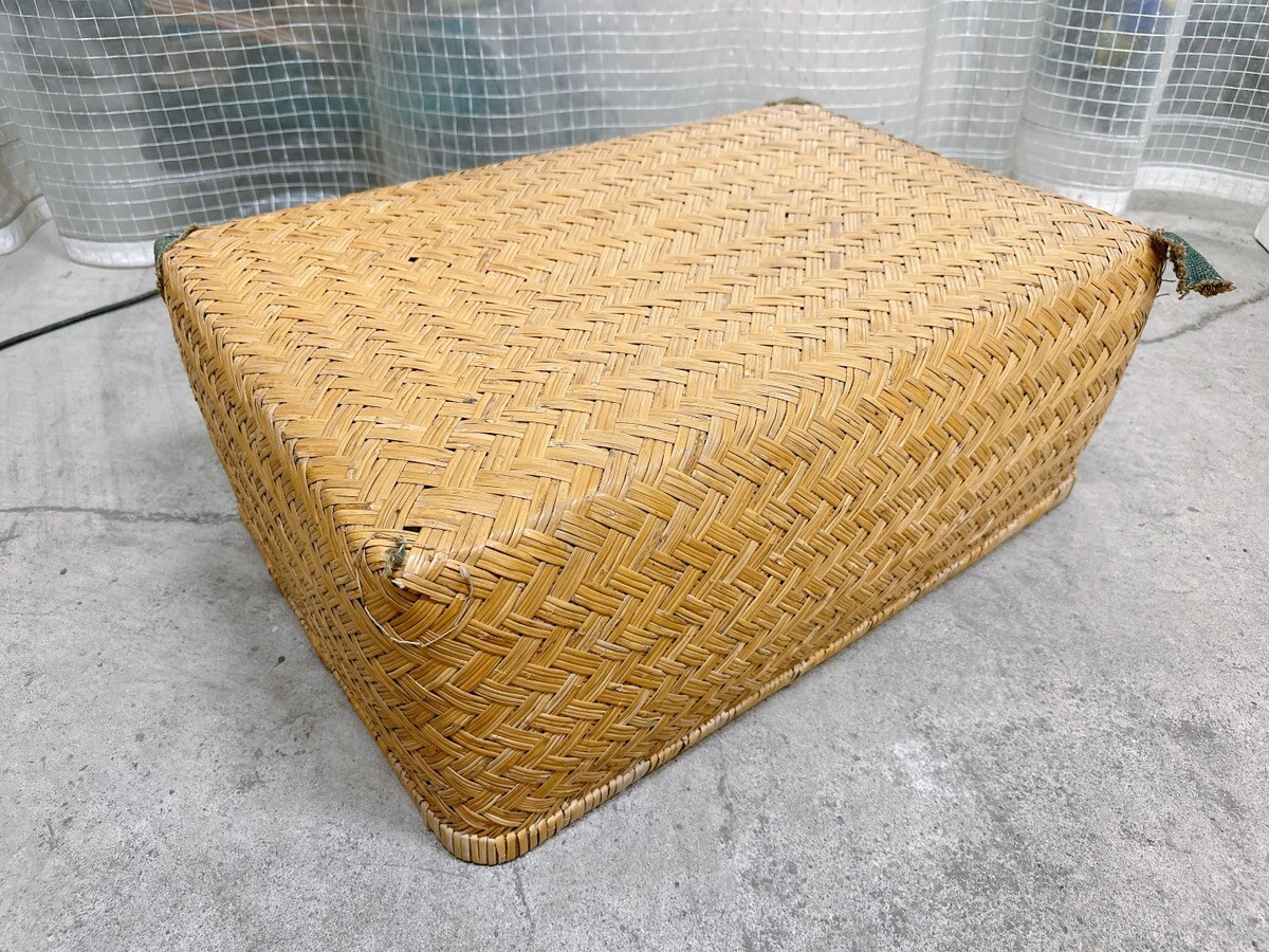 中古 行李 こうり かご カゴ 竹かご インテリア 小物入れ 籠 中古 行李 こうり かご カゴ 竹かご インテリア 小物入れ 籠