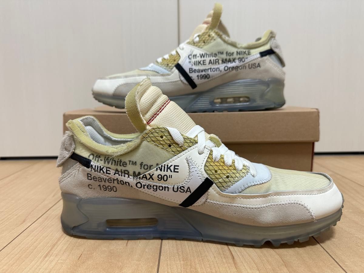 OFF-WHITE × NIKE THE TEN AIR MAX 90の新品/中古フリマ(通販 OFF-WHITE × NIKE THE TEN AIR MAX 90の新品/中古フリマ(通販