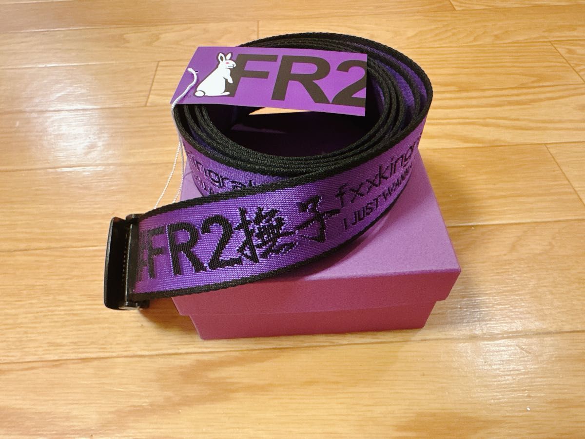 新品未使用 #FR2 撫子 京都限定 紫色 ガチャベルト ボックス付き 新品未使用 #FR2 撫子 京都限定 紫色 ガチャベルト ボックス付き