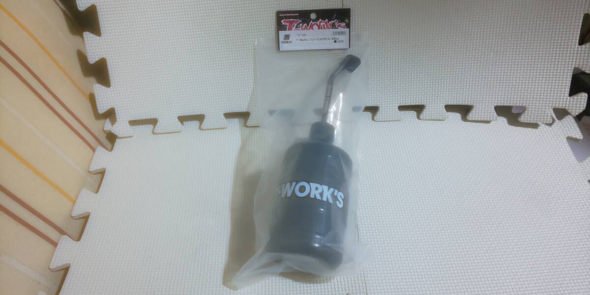 TEAM　AJ　T-WORKS　TT-128　T-Worksフューエルボトル500CC　新品未開封　京商　インファーノMP10　MP9　無限精機　MBX8　MBX7