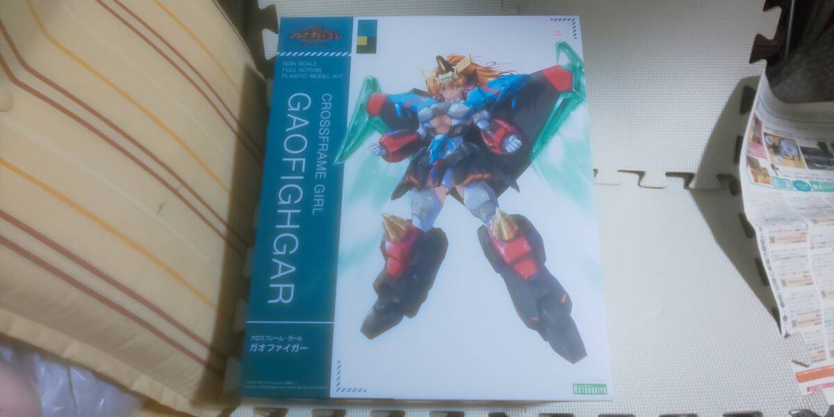 コトブキヤ　クロスフレームガール　ガオファイガー　新品未開封　勇者王ガオガイガー　　　　　　　　　　　バンダイ　機動戦士ガンダム