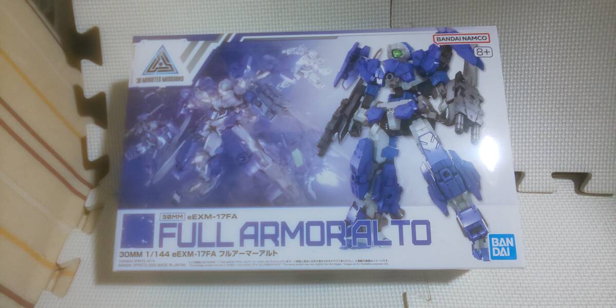 バンダイ　30MM　1/144　eEXM-17FA　フルアーマーアルト　新品未開封　　　　　　　　　　　　　　　　　　　　機動戦士ガンダム