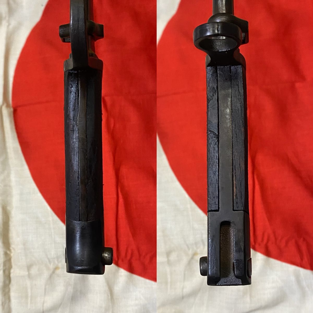 実物当時物 詳細不明 旧日本陸軍 三十年式銃剣と鞘 鉄製 訓練用 実物当時物 詳細不明 旧日本陸軍 三十年式銃剣と鞘 鉄製 訓練用