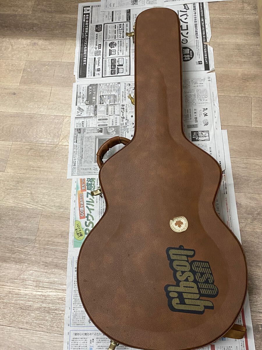 Gibson USA セミアコースティック用 ブラウンハードケース es-335 Gibson USA セミアコースティック用 ブラウンハードケース es