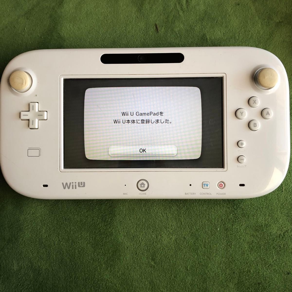 Nintendo WiiU 任天堂 Wii U ゲームパッド シロ タッチペン無し Nintendo WiiU 任天堂 Wii U ゲームパッド シロ タッチペン無し
