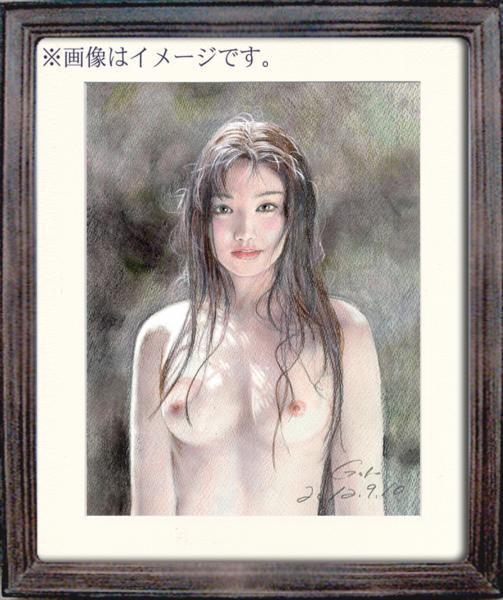 ランキング2021 石川吾郎　版画　裸婦像　パステル美少女画 　避暑地の木漏れ日 人物画