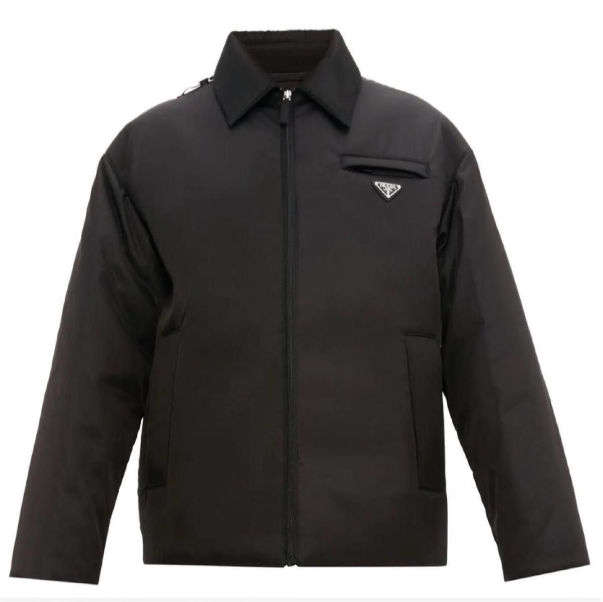 PRADA renylon クロップド ナイロンジャケット ダウンジャケット PRADA renylon クロップド ナイロンジャケット ダウンジャケット