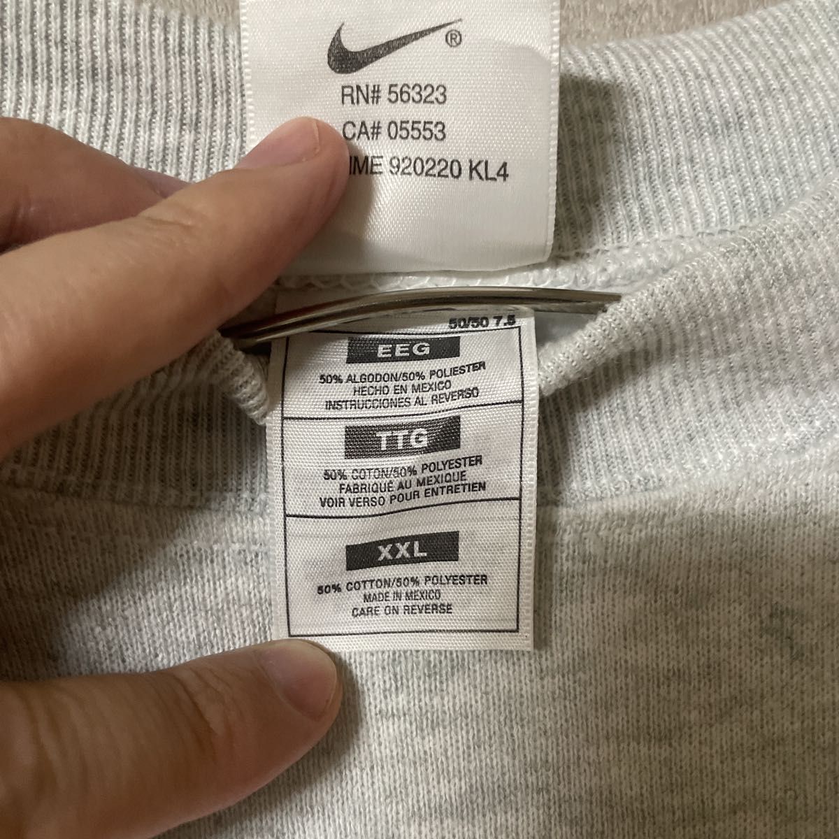 NIKE ナイキ 90s ビンテージ USA製 スウェット トレーナー XXL NIKE ナイキ 90s ビンテージ USA製 スウェット トレーナー XXL