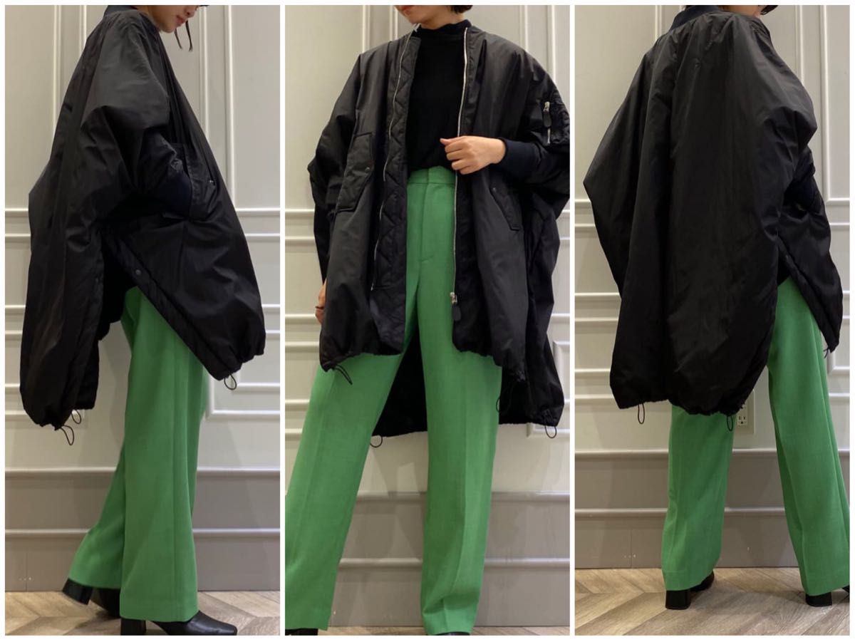美品】ADORE 定79200円 完売品 アドーア タフタジャケット MA-1 美品】ADORE 定79200円 完売品 アドーア タフタジャケット MA-1