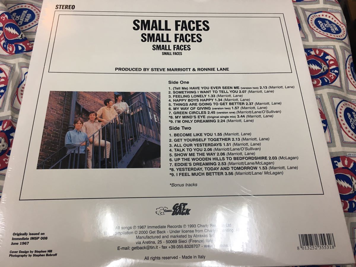 Small Faces★未開封LP重量再発EU盤「スモール・フェイセス」_画像2
